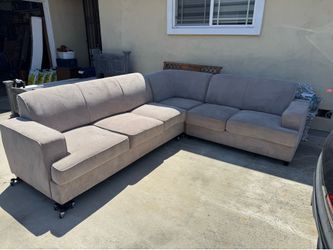 L shaped large sofa