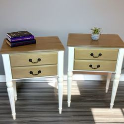 Refinished Side Tables/night Stands