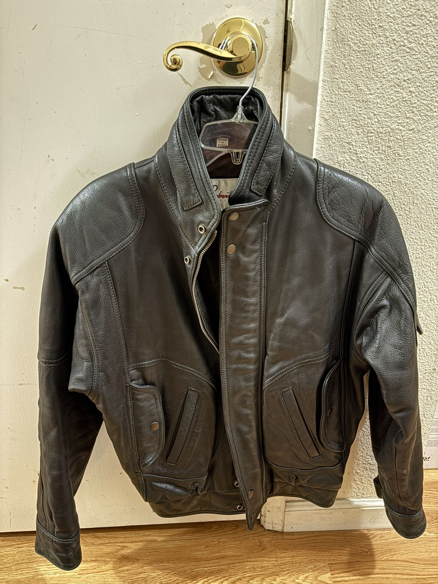 Roberto Gellini Men’s Leather Jacket. Size 38