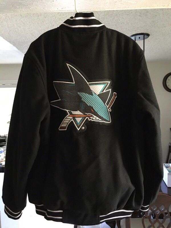SJ Sharks Stadium Series Letterman Jacket