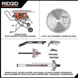 RIDGID TABLE SAW