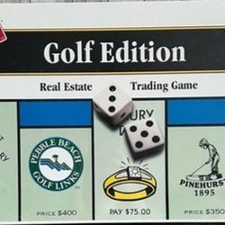 Monopoly Golf Edition 