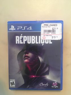 Sony PlayStation ps4 republique