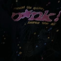 Sp5der Pink Hoodie Size Small 