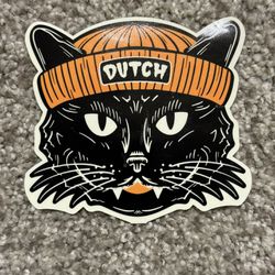 Dutch Bros ”Exclusive Black Cat” Sticker
