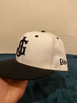New Era White and Black Minor League Fitted Size 7 3/8