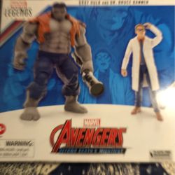 New Avengers Bruce Banner & Gray Hulk Set