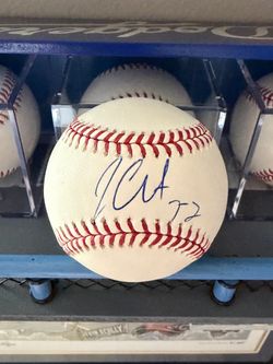 James Outman signed ball