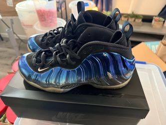 Mirror blue Foamposite size 9.5 men