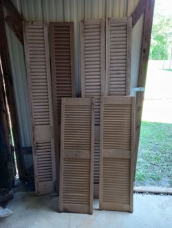 Wood and Vinyl Shutters