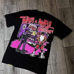 Awful lotof cough sryup black tee