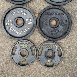 Olympic Weight Plates 70 lbs