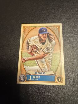 2021 Josh Hader Milwaukee Brewers Baseball Card