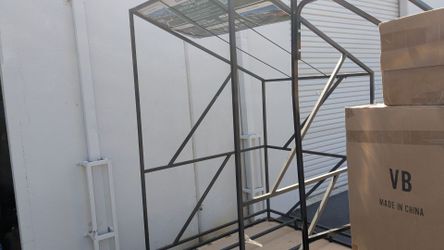 Metal Frame From Retail Display For Storage Shed Chicken Coop