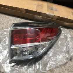 2013-2015 Lexus Rx450h Left Tail Lamp Assembly 