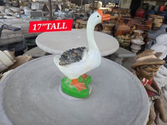 CONCRETE GOOSE 🪿 $45 EACH (17" INCH TALL)
