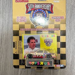 1998 Racing Champions 50th Anniversary Nascar Toys 'R' Us #17 Darrell Waltrip 