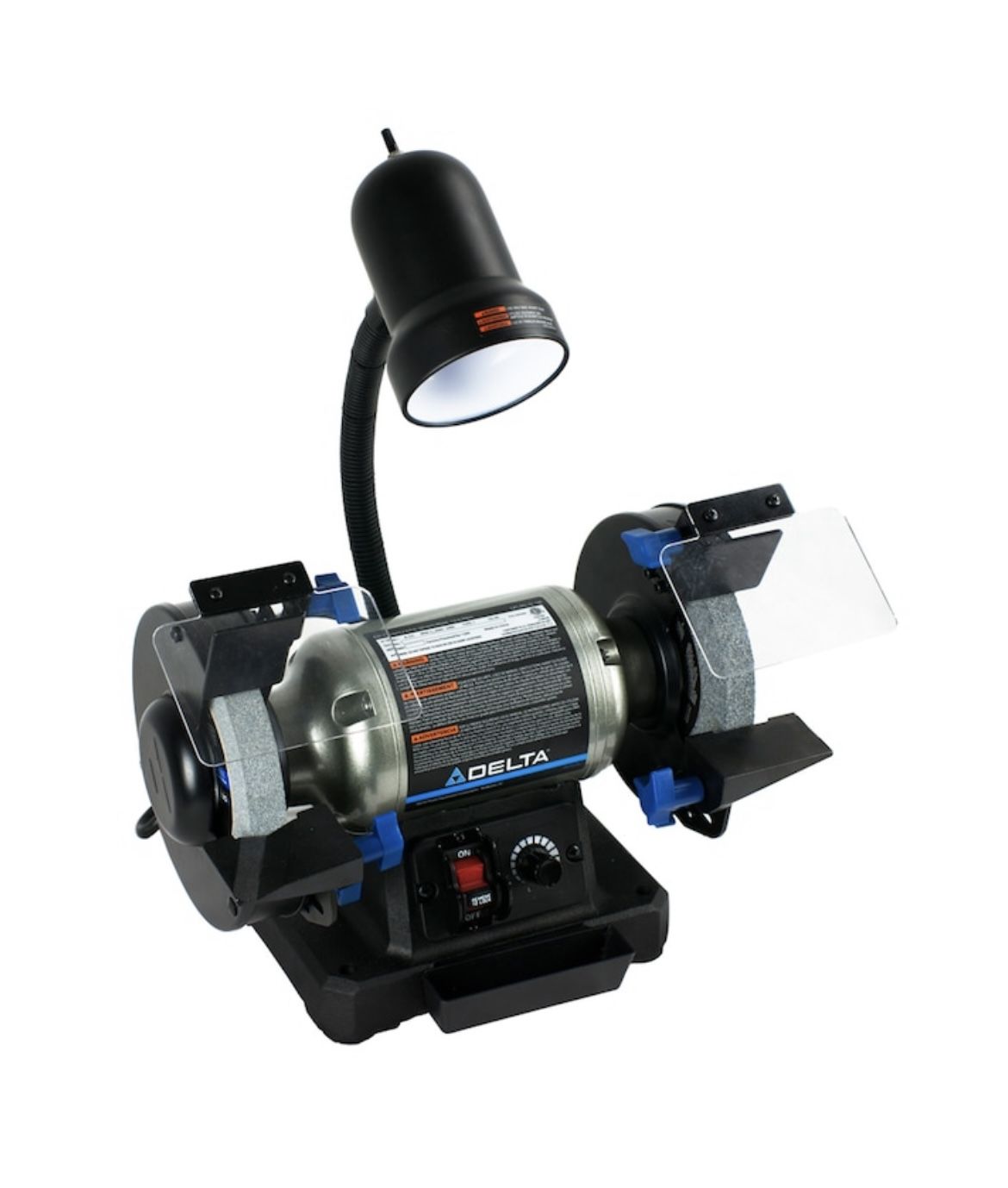 DELTA 6-in Variable Speed Bench Grinder with Light