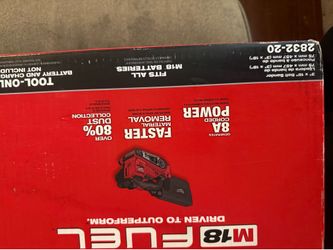 Milwaukee. 3”x18” belt sander brand new