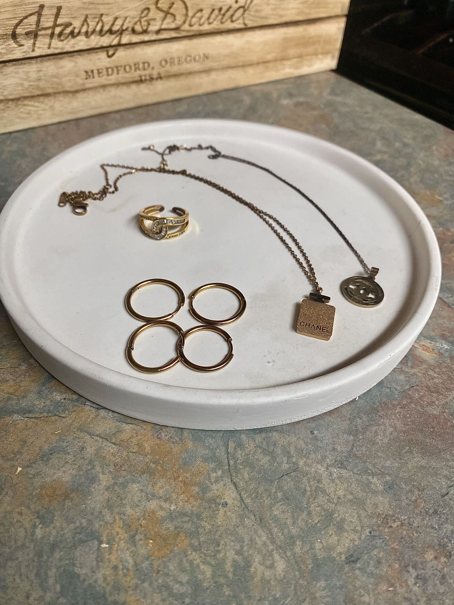 Jewelry Trays Glass And Ceramic