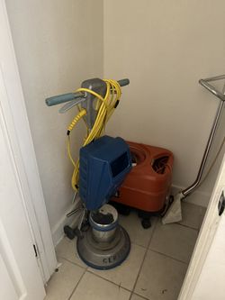 certified floor cleaner machine