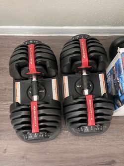 Bow flex dumbbells