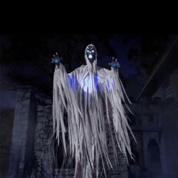 Moonlit Magic GIANT-SIZED LED Towering Phantom Halloween Decor 