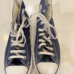All Star Navy Blue Converse 7.5/9