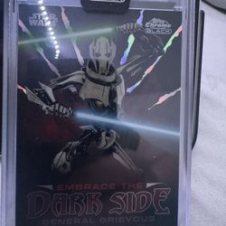 2024 Star Wars Topps Chrome Black Embrace The Dark Side General Grievous 
