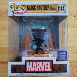 $15 Black Panther With Waterfall Funko Hollywood Exclusive Limited Edition Funko Pop