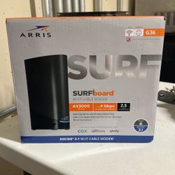 WiFi/Wired Modem (Arris surfboard 2.5gb Ethernet Port