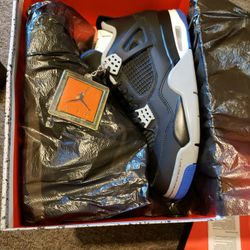Air Jordan 4 Retro Motorsports Alternate 2017 Size 9.5M 