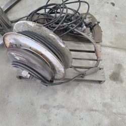 Hanney retractable hydraulic hose reel and misc valves