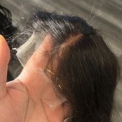 14” Human Hair Wig 