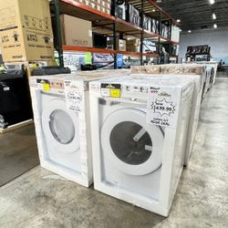 Samsung Front Load Washer And Dryer Set- Manufacturer Warranty 