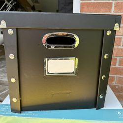 Record Player Box With Dividers