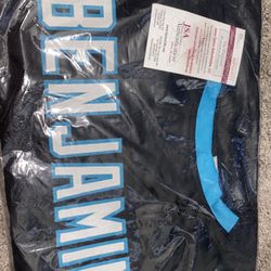 Kelvin Benjamin Signed Authentic NFL Autographed Jersey JSA Authenticated