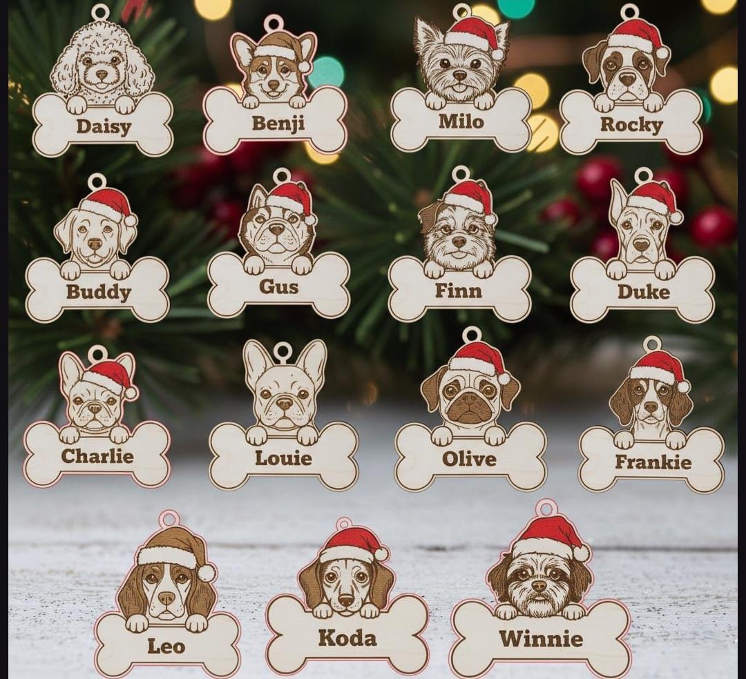 Dog Ornaments 