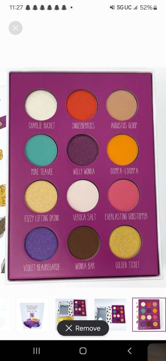 Story Book Cosmetics Eyeshadow Palette