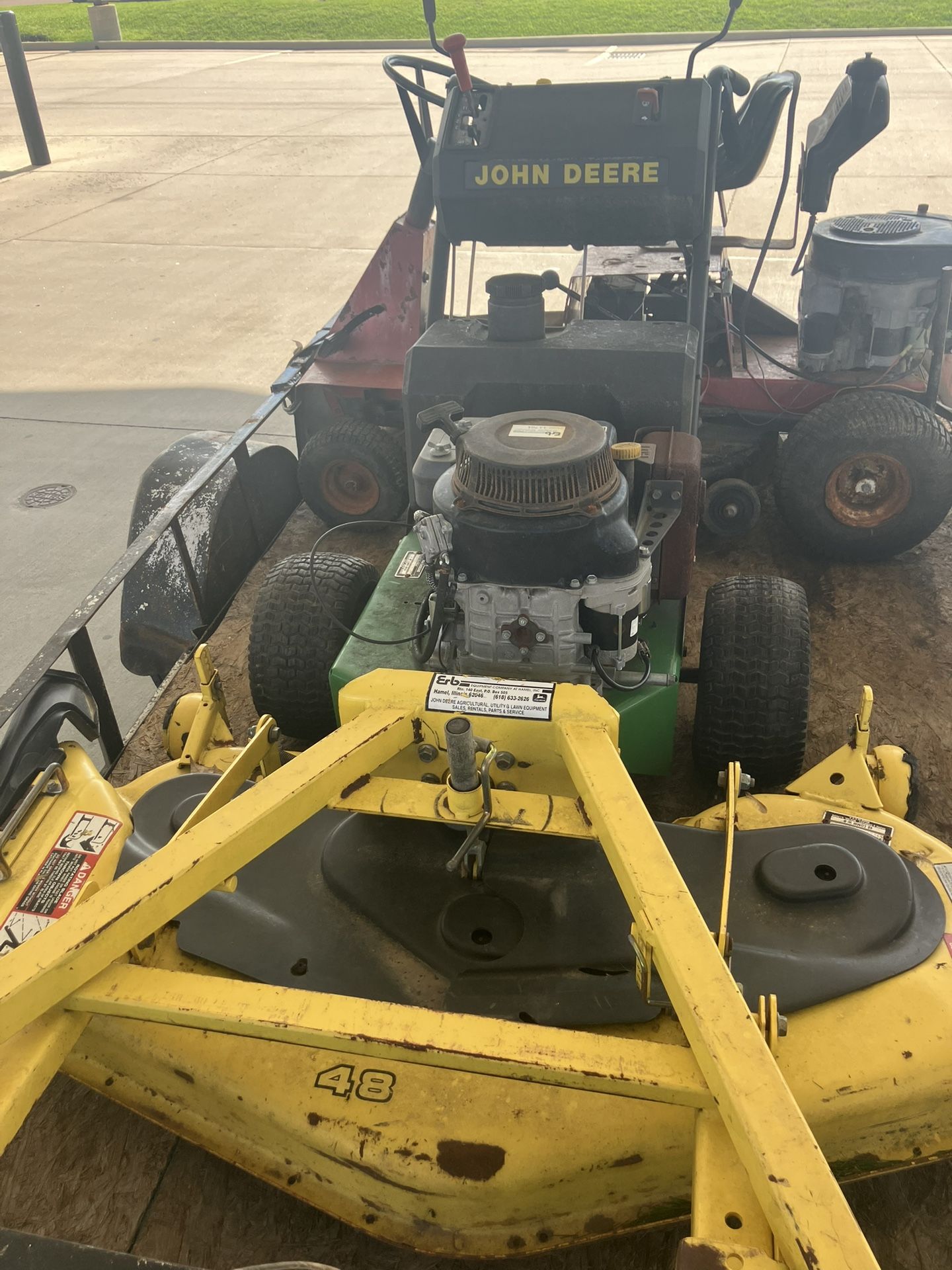 John Deere Walk Behinde Mower