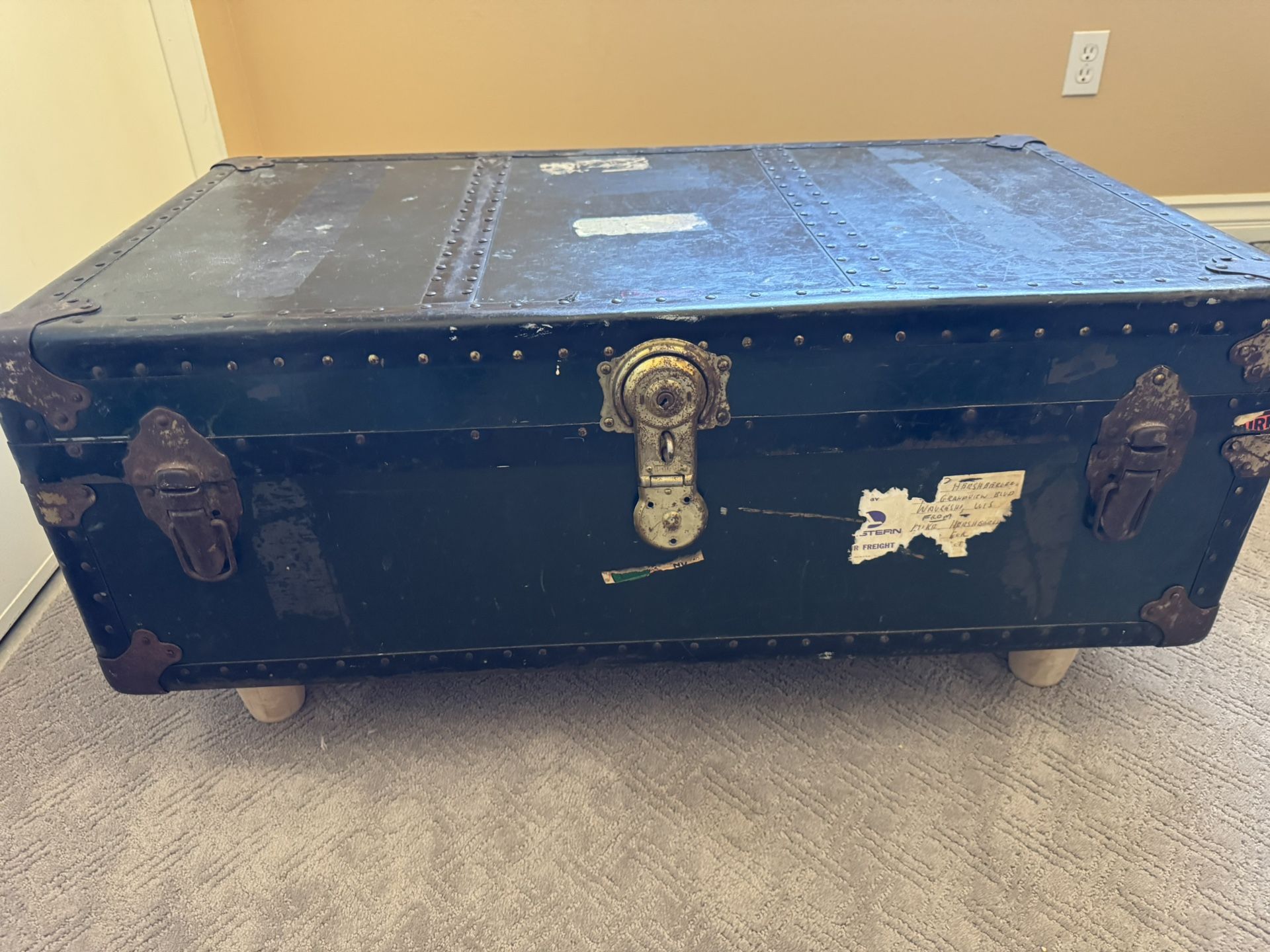 Antique Chest/Coffee Table