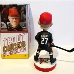 Mike Trout Bobblehead Ducks Angels MLB