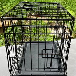 Dog Cat Crate (XS)  W/ Leak Proof Pan, Tiny-XS Animals