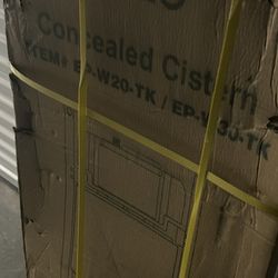 Hidden Wall Toilet Tank 