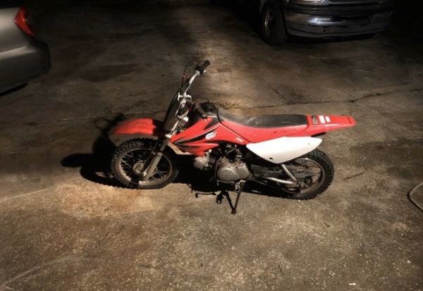 Honda motorcycle 70f 2008