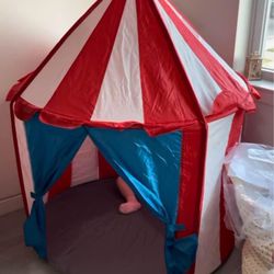 Kids Foldable Play Tent With Tunnel 
