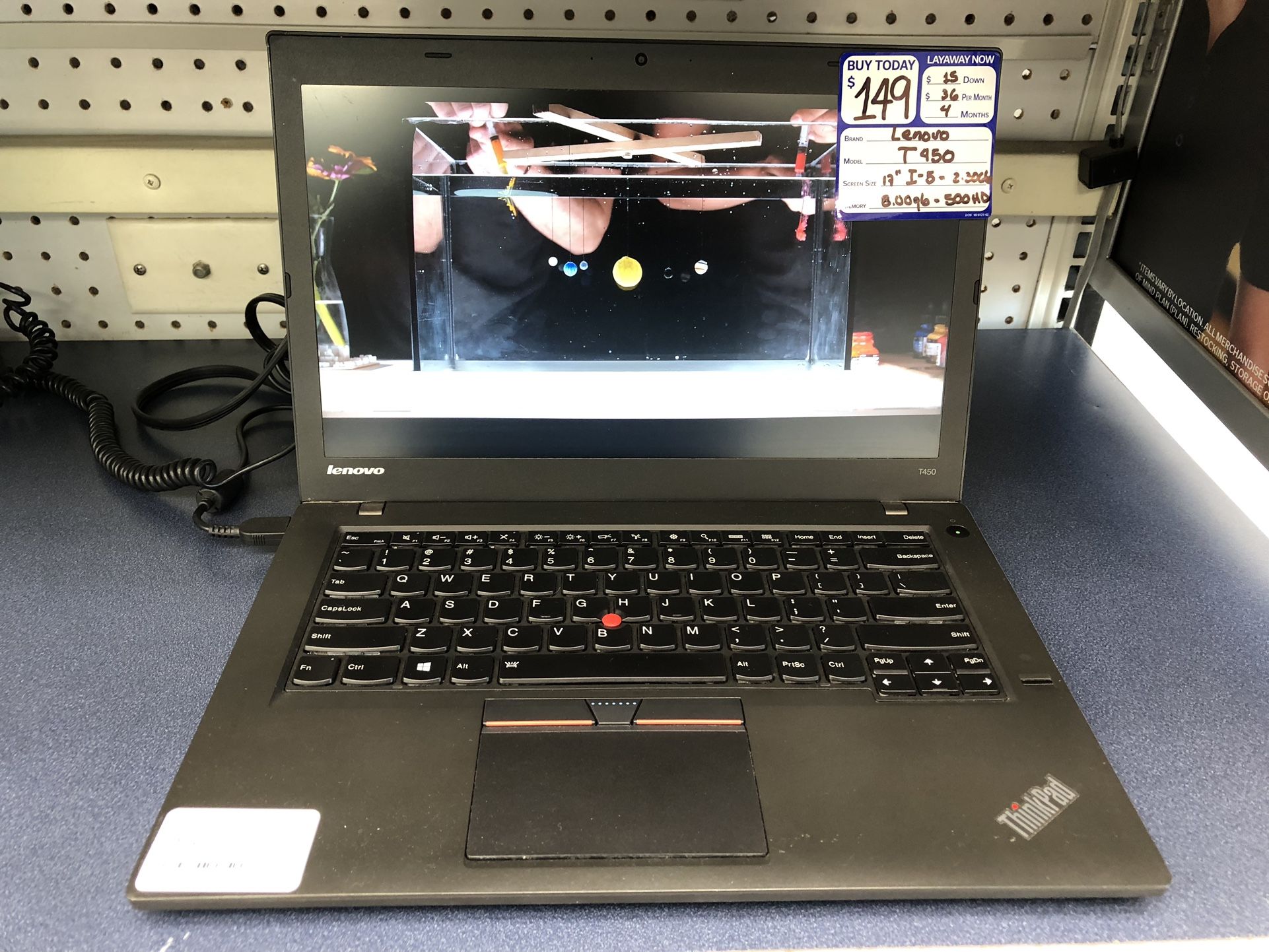 Lenovo Laptop | T450