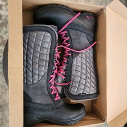 North Face High Tie-Up Snow Boots