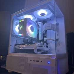 Custom All White Gaming Pc