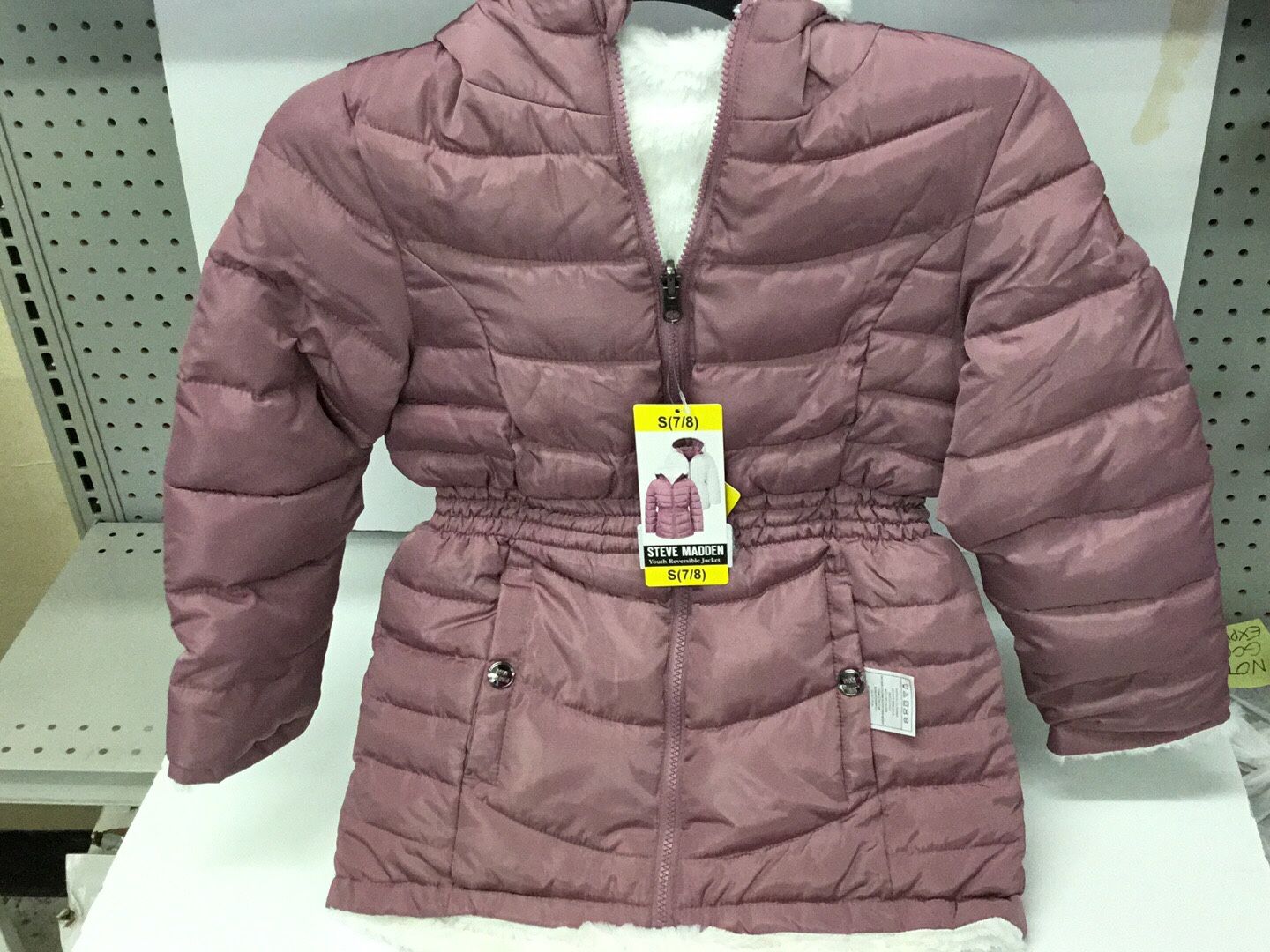 Steve Madden Parka Reversible Jacket